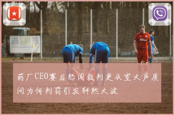 药厂CEO赛后怒闯裁判更衣室大声质问为何判罚引发轩然大波